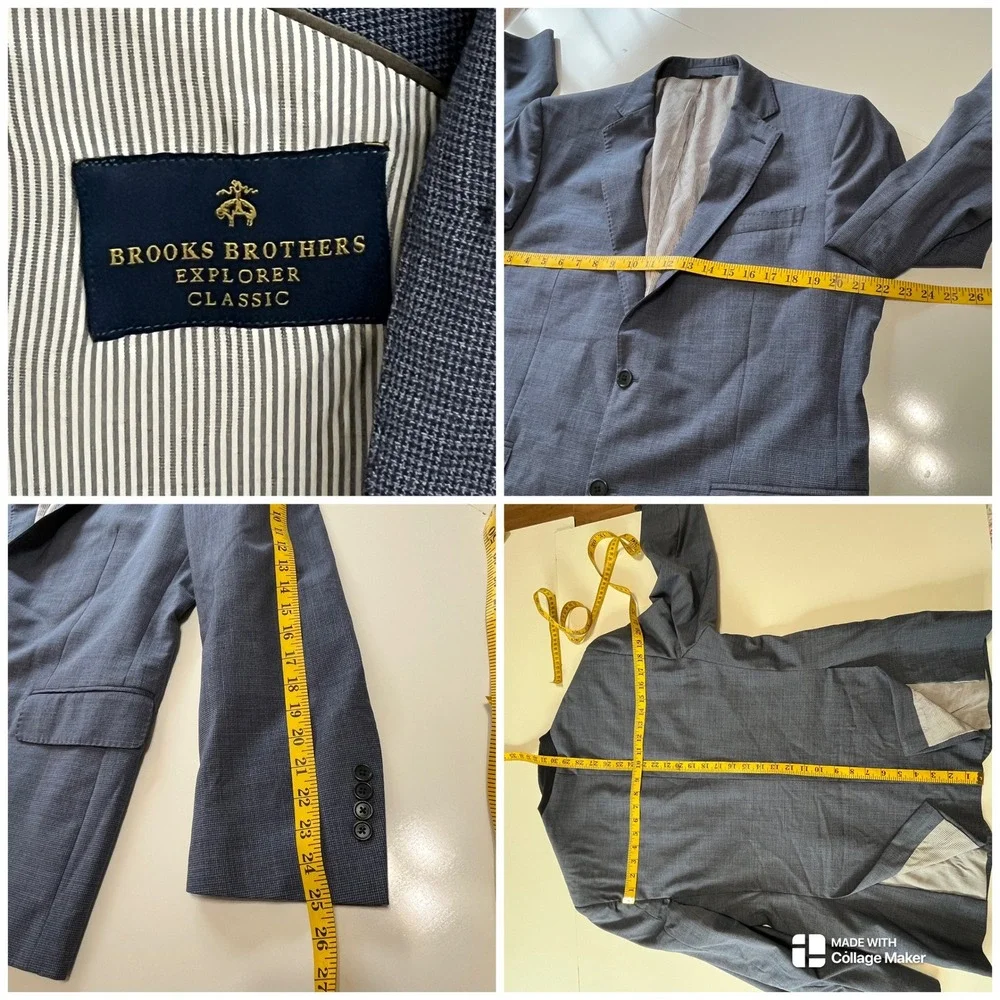 Brooks Brothers Blue Sport Coat